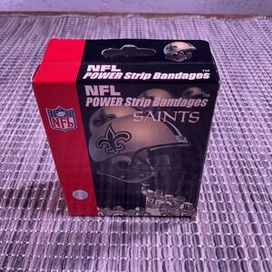 New Orleans Saint's 25 Bandages Football Power Strip NFL Football Band
